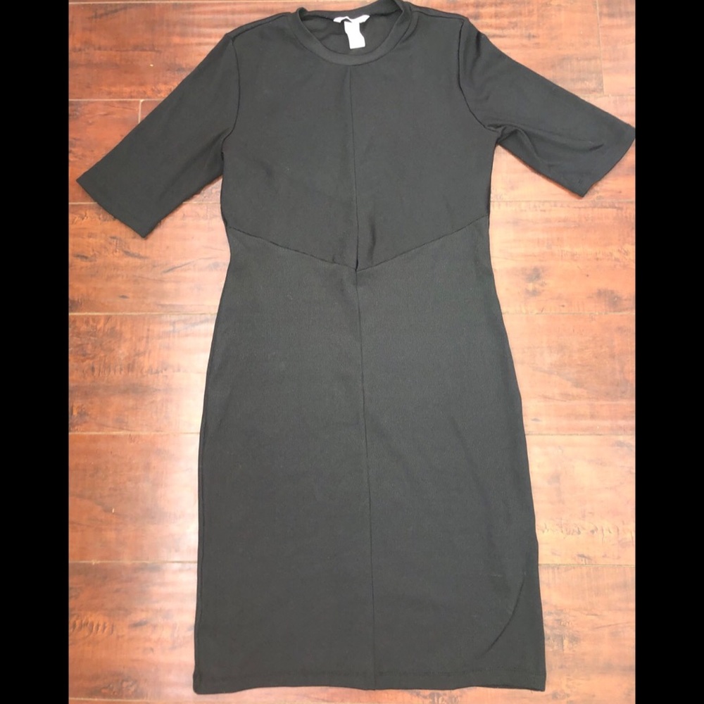 BLACK DETAILED DRESS FROM H&M🖤